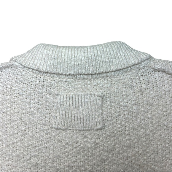 Free People, NWT We The Free ‘Molli’ Knit Sweater Shirt, Buttons, Ivory X-Small - Picture 14 of 16
